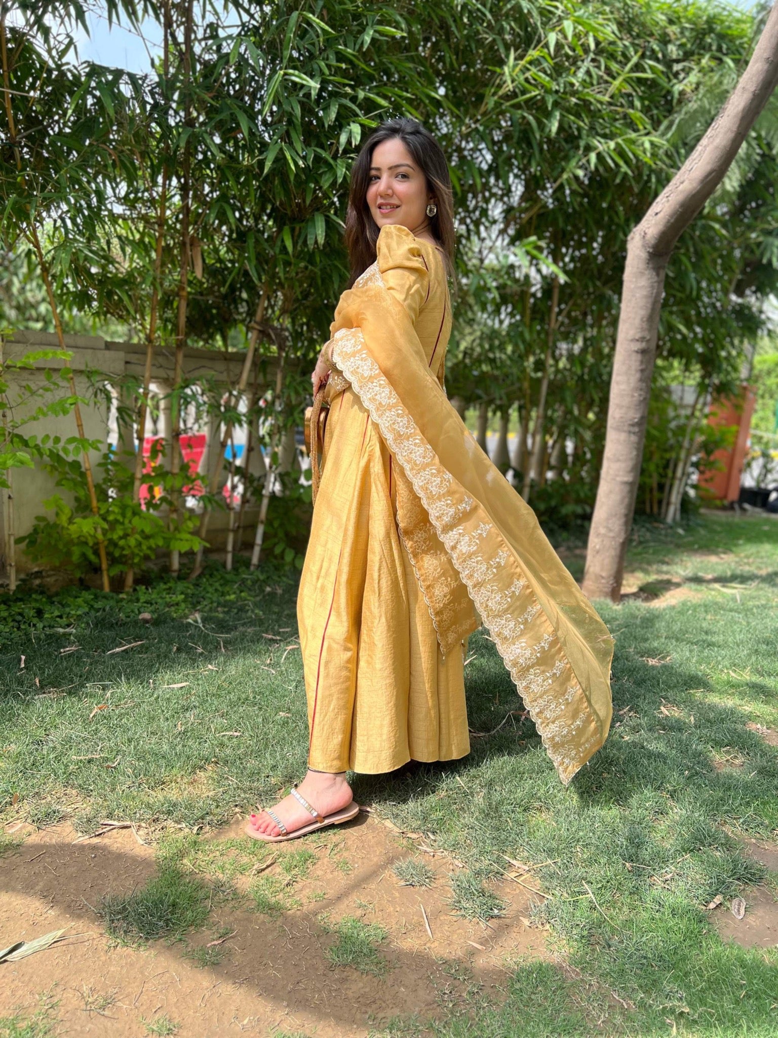 Anarkali Set Sunshine Anarkali Set | Anarkali | Tanya Guppta