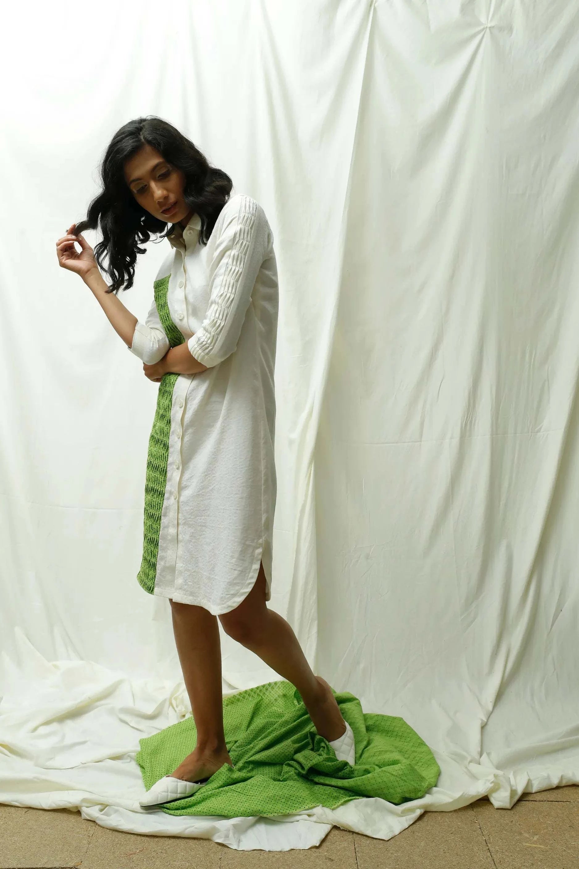 Shirt Dress - Buy Dynasty Shirt Dress | Unfold Collection | Tanya Guppta 