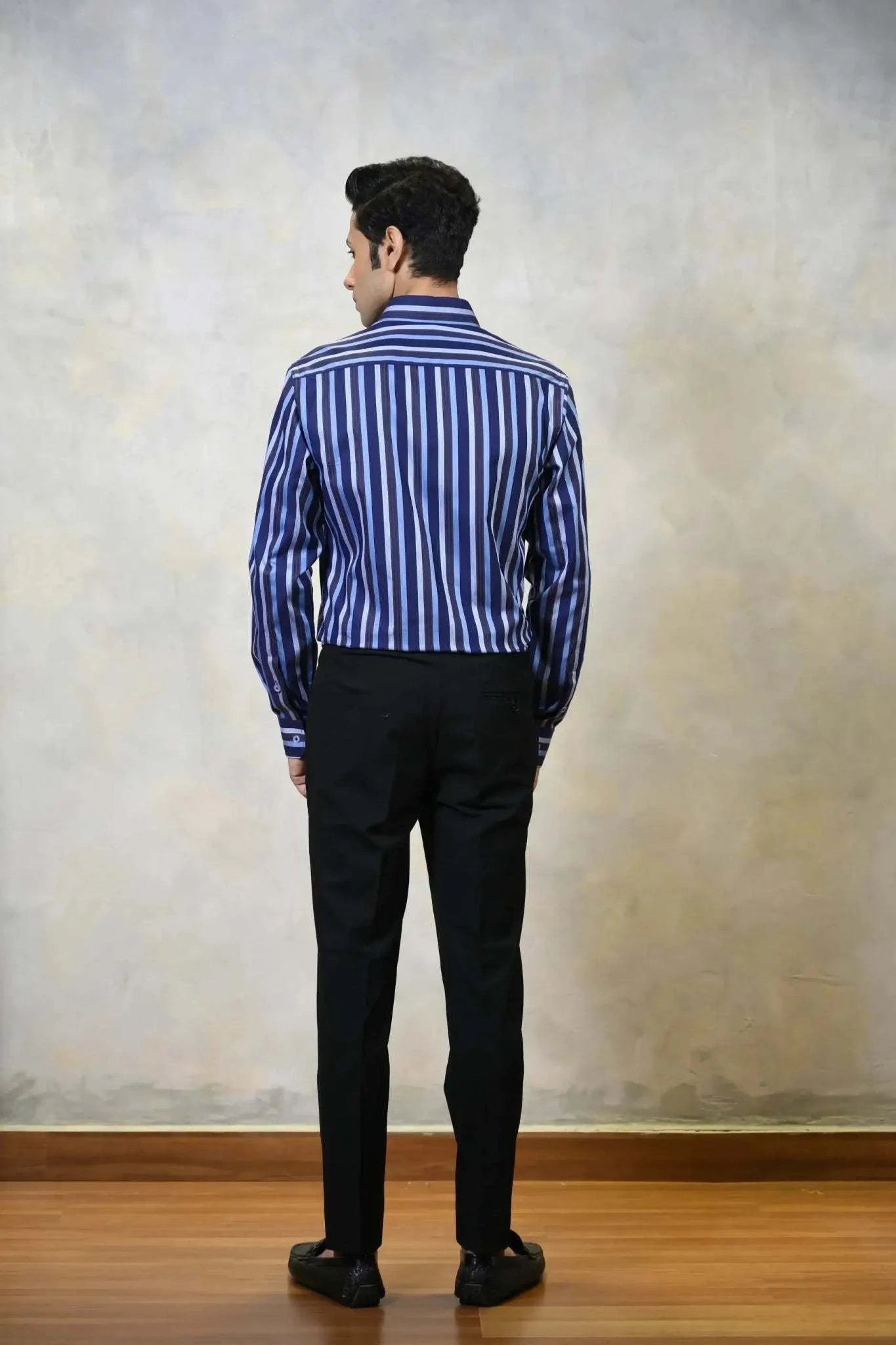 Cobalt Striped Shirt  Cobalt Striped Shirt  tanyaguppta