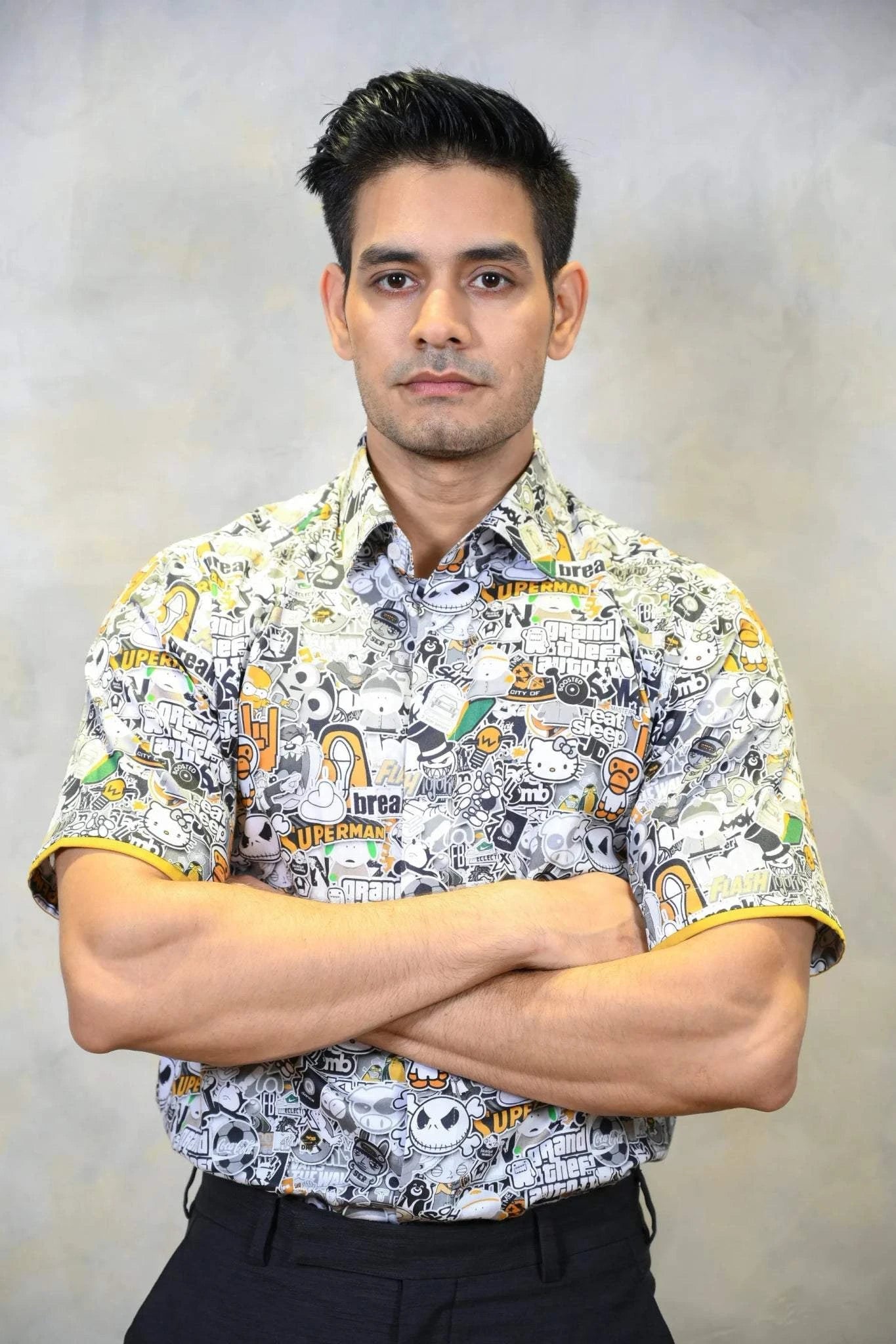 Mens Shirt - Toon Trove Shirt - Cotton Shirt - Menswear - Tanyaguppta 